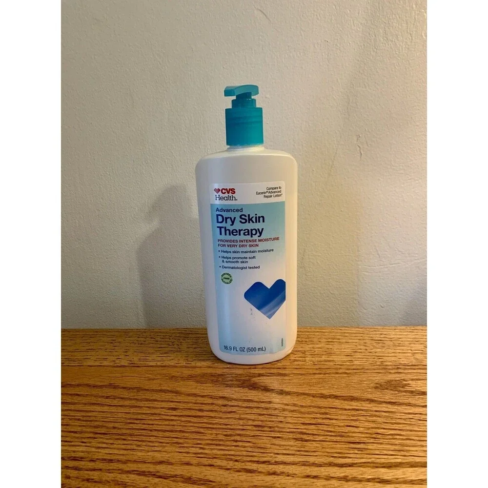 CVS Health Advanced Dry Skin Therapy Lotion 16.9 Eucerin Advan Repair NEW Frag